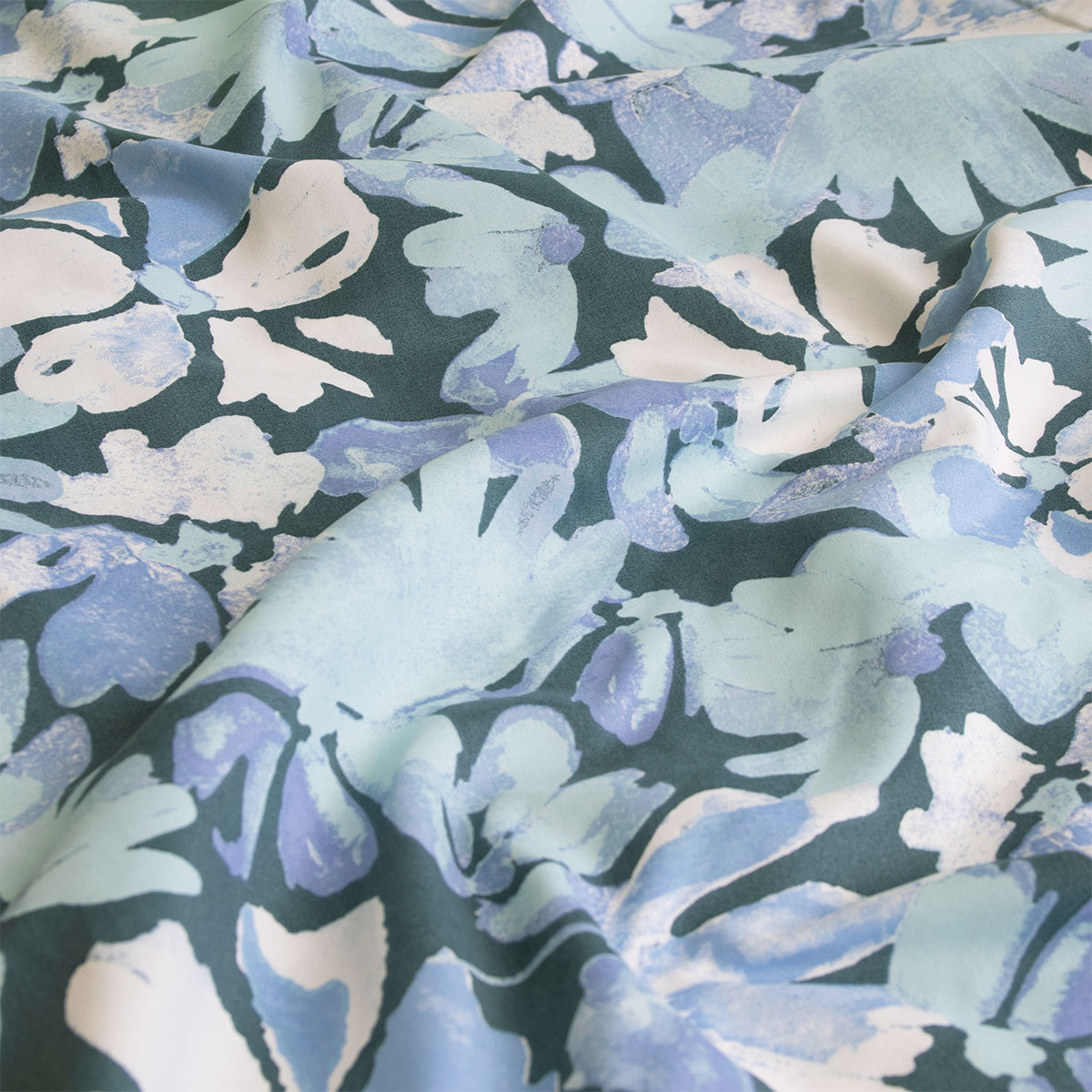 Ardor Eadie Teal Floral Printed Quilt Cover Set Queen โ image 4