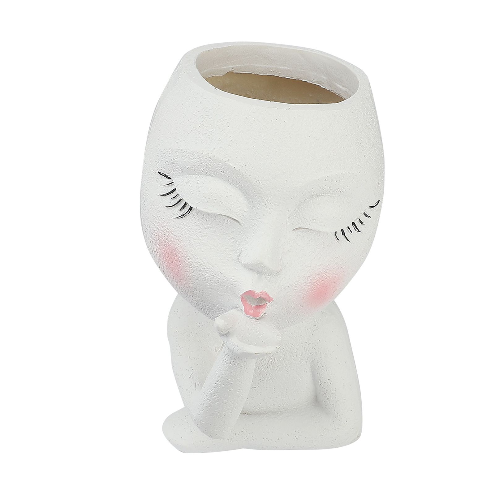 Mannequin Resin Flower Pot Face Flower Pot Garden Decoration — image 3