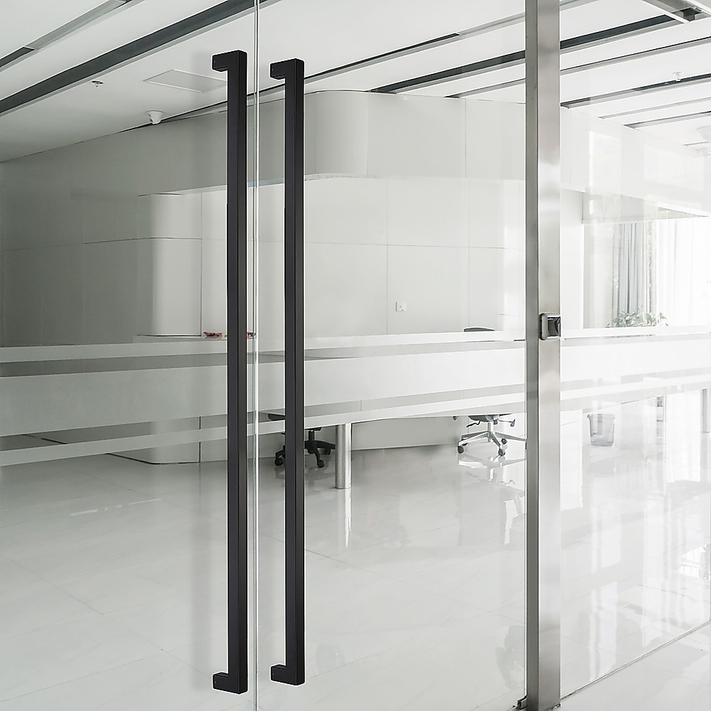 Entrance Door Pull Handle Matte Black 1500mm โ image 2