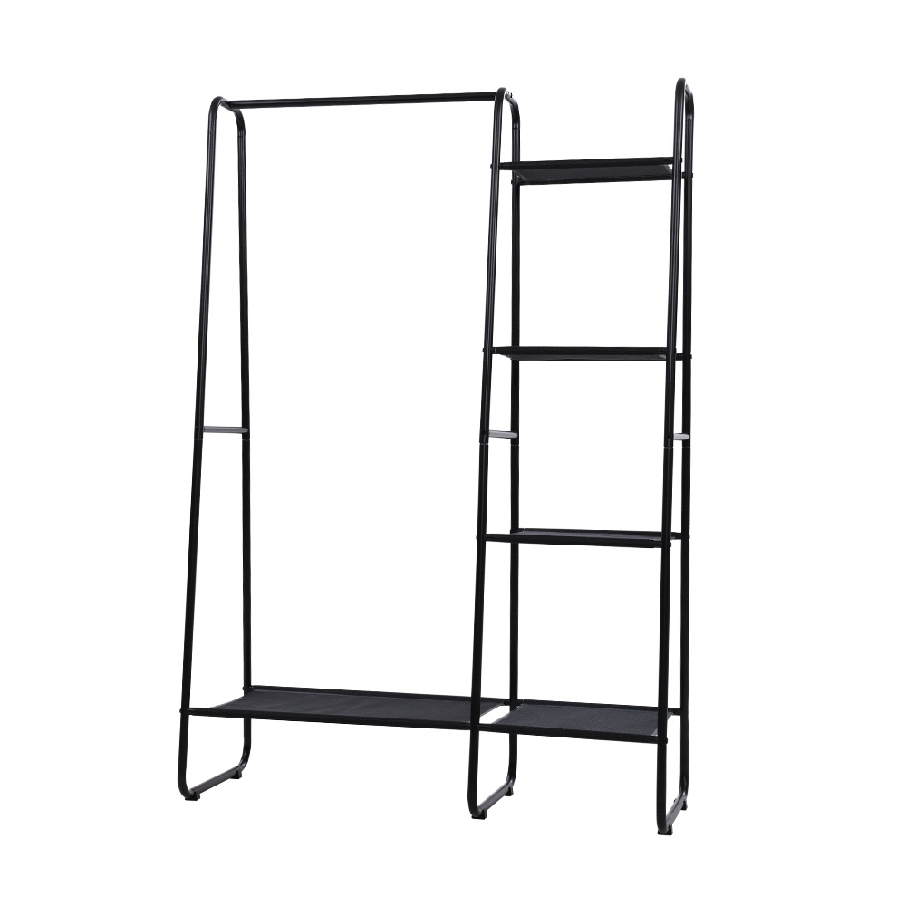 Artiss Wardrobe Clothes Rack Airer Coat Stand Closet 150cm — image 3