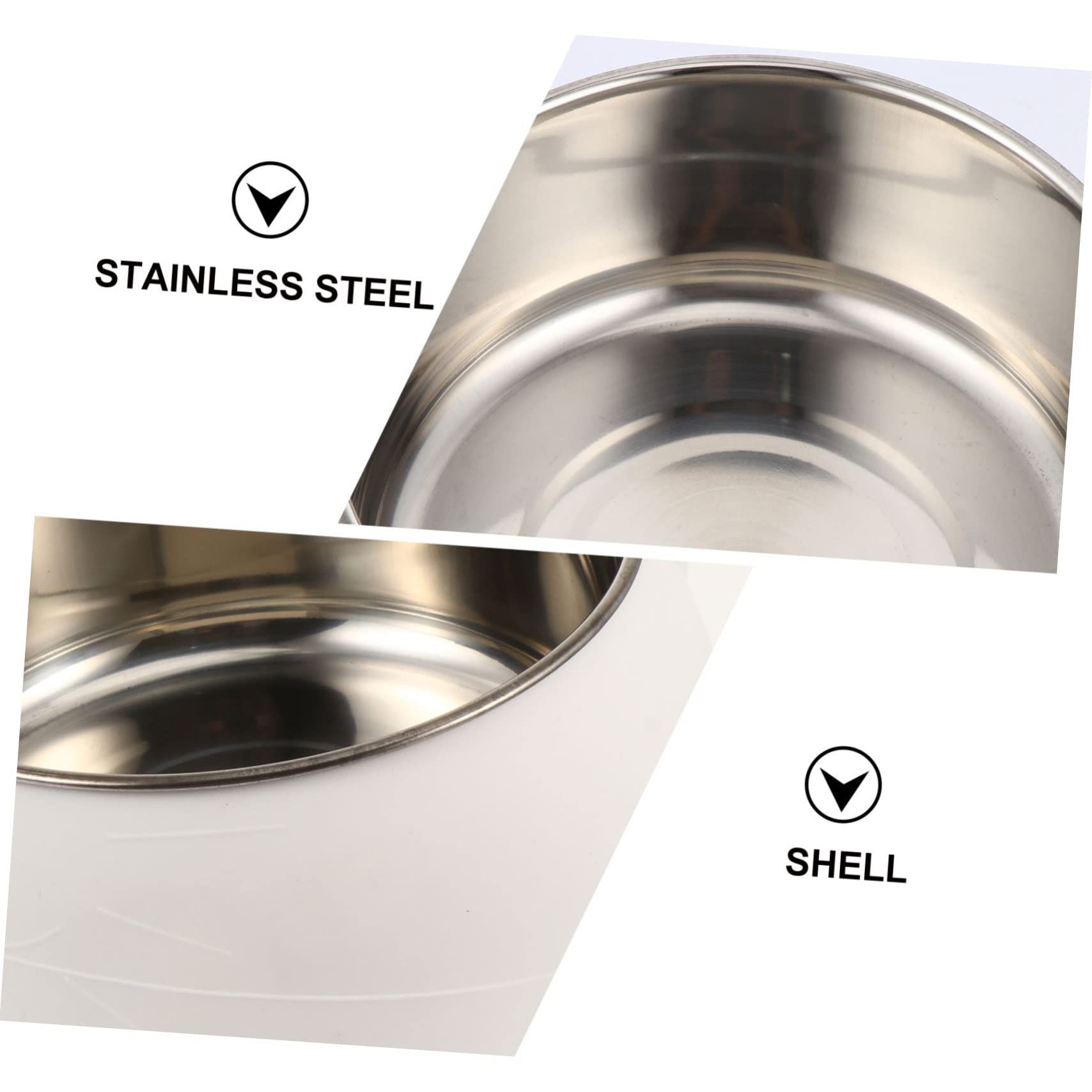 Stainless steel cat bowl — image 4