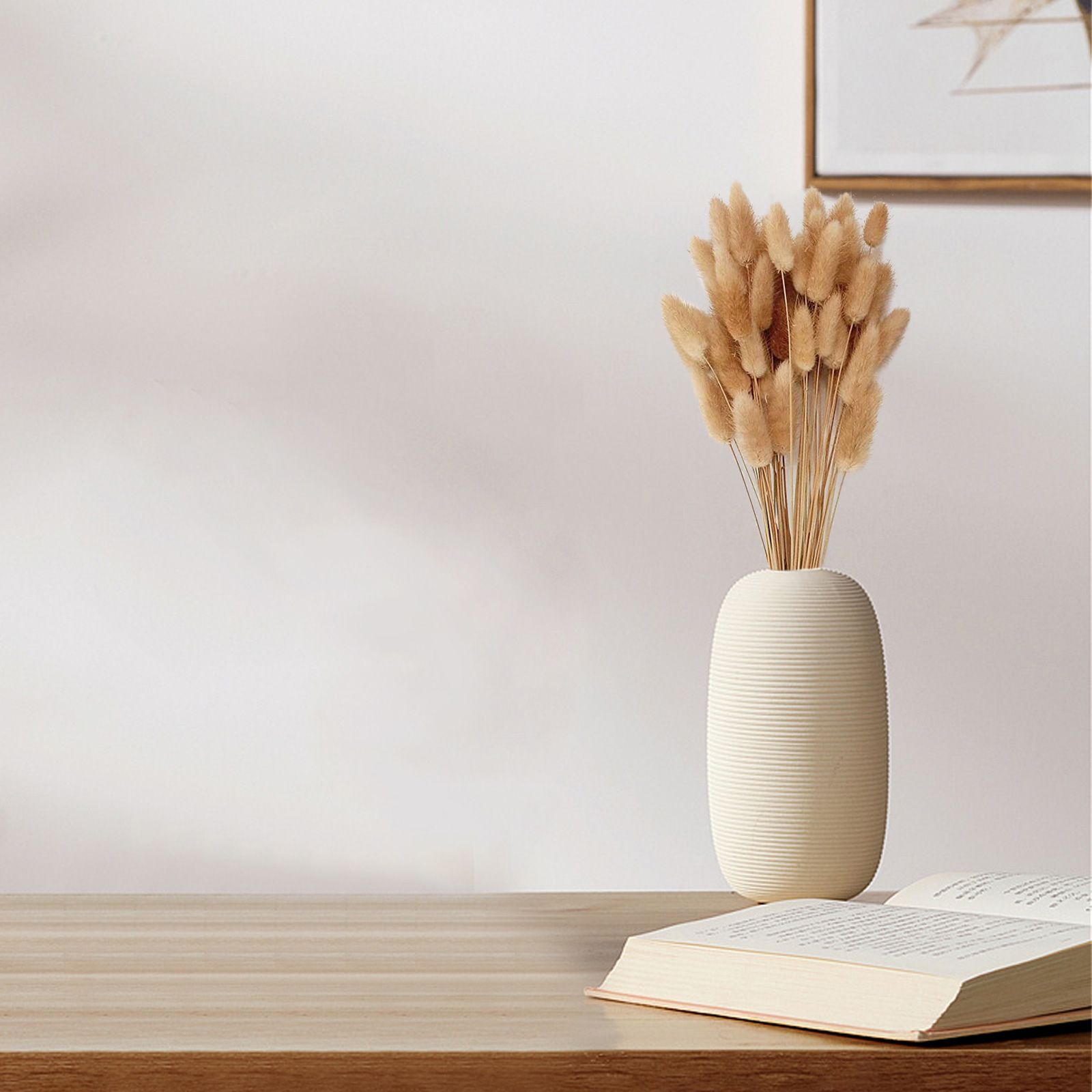 Artificial Dried Pampas Grass Plastic Simulation Reed for Wedding Home Decoration — image 5