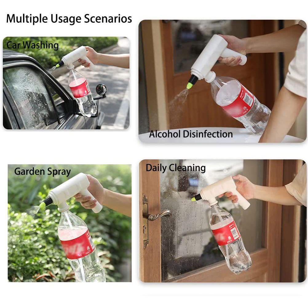 Watering Can for Indoor Outdoor Plants Watering Can Mini Electric Water Spray Head — image 6