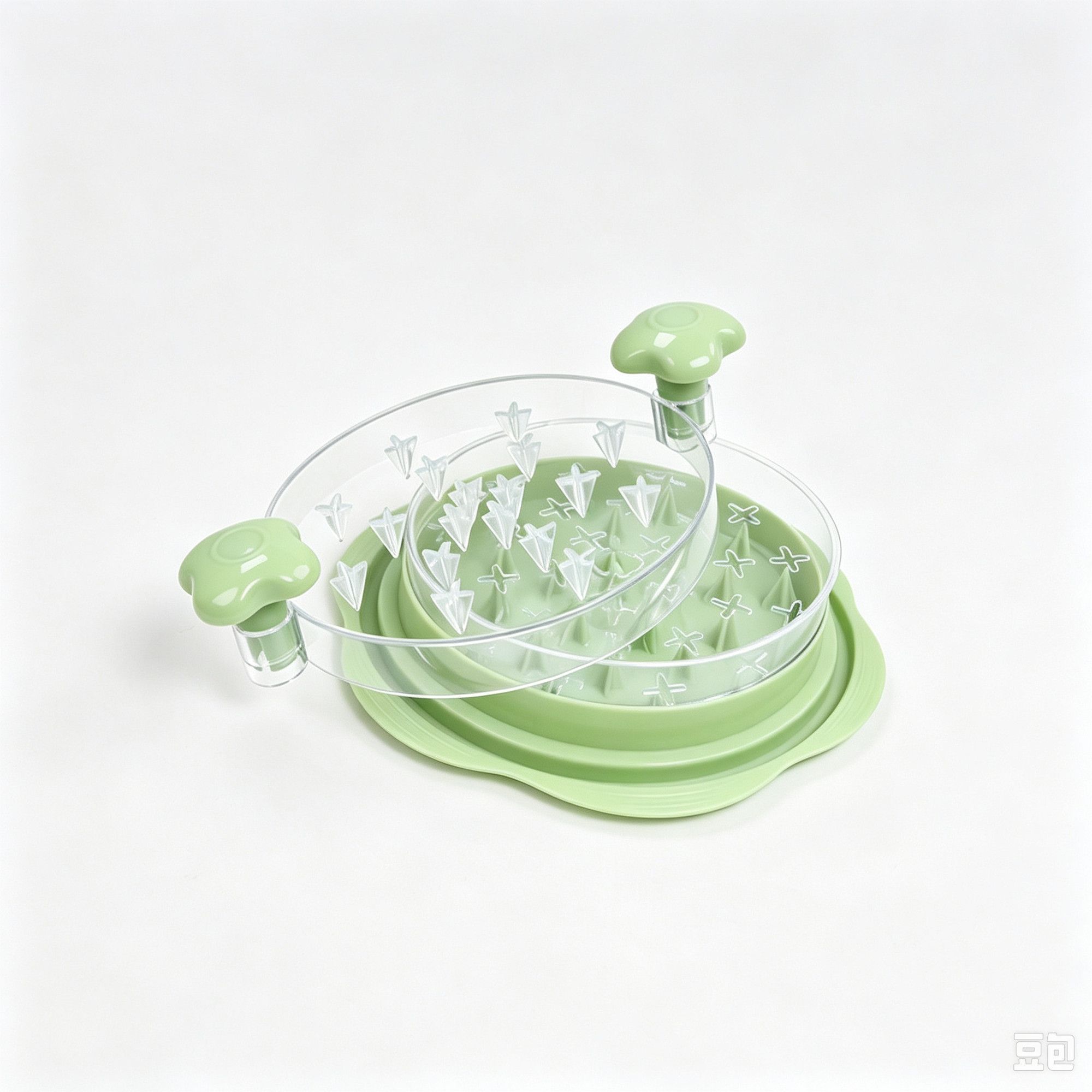 Hand‑Operated Poultry Shredding Gadget,Green Interlayer Chicken Breast Shredder,User‑Friendly Cooking Helper,Christmas Halloween Practical Kitchen House Gift