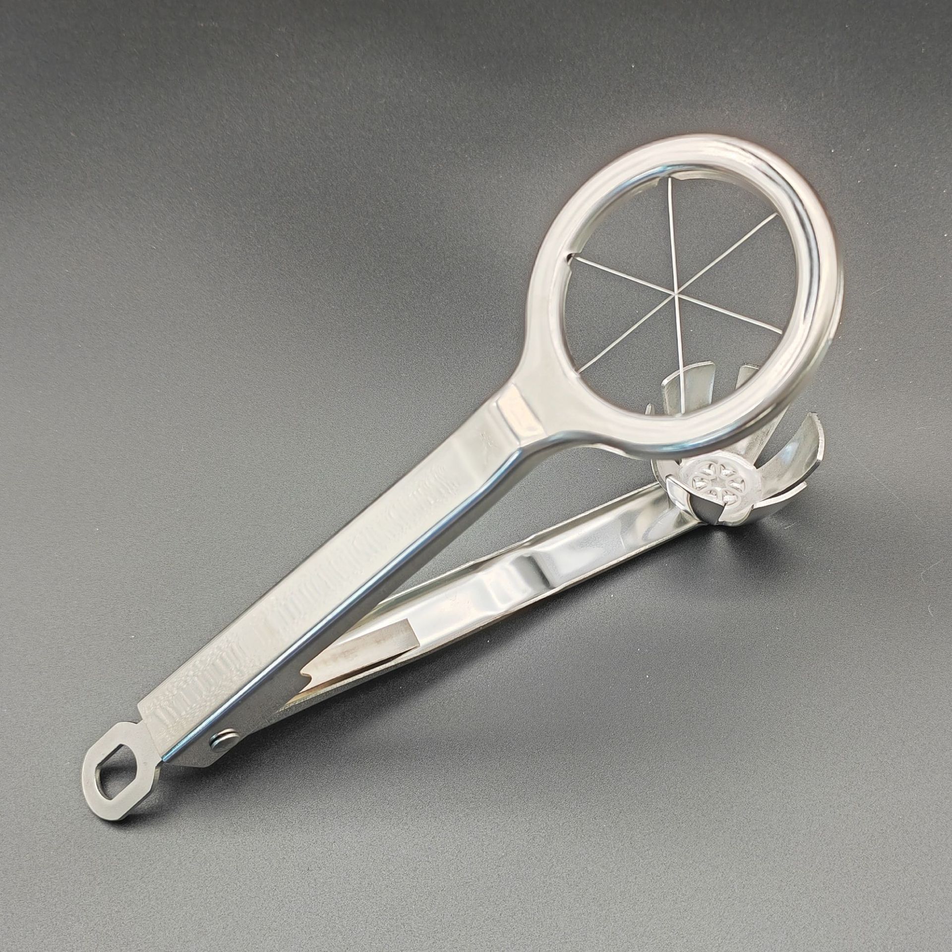 Best Utensils Stainless Steel Egg Slicer Wedger Cutter, Divides Hard Boiled Eggs Into 6 Equal Segments In One Action โ image 2