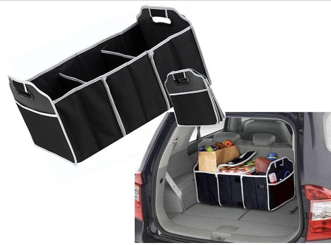 Collapsible Car Trunk Organiser with Cooler Bag โ image 2