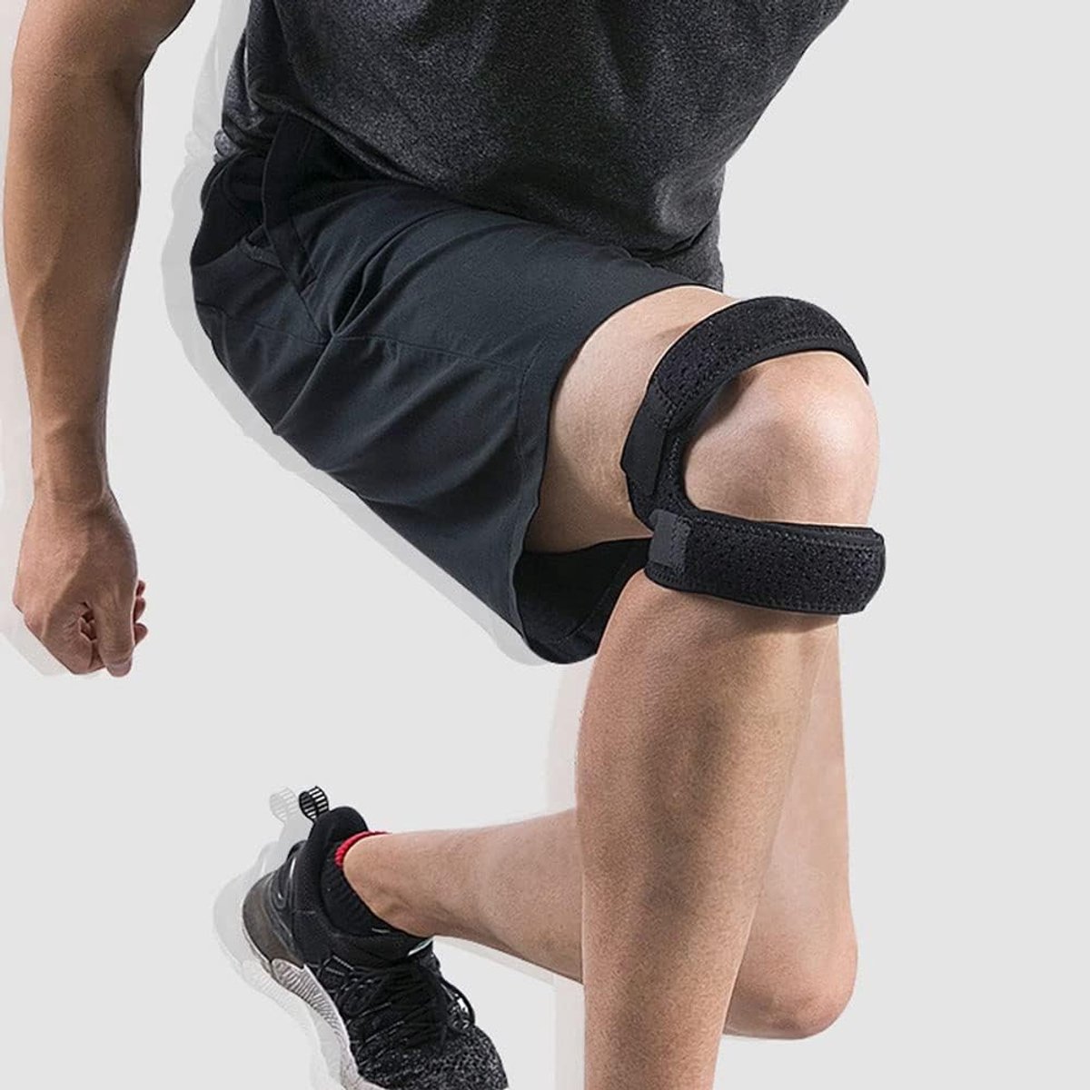 Patella Compression Knee Brace - Non-Slip Knee Pain Relief - Sports Support Patella Stabilizer โ image 3