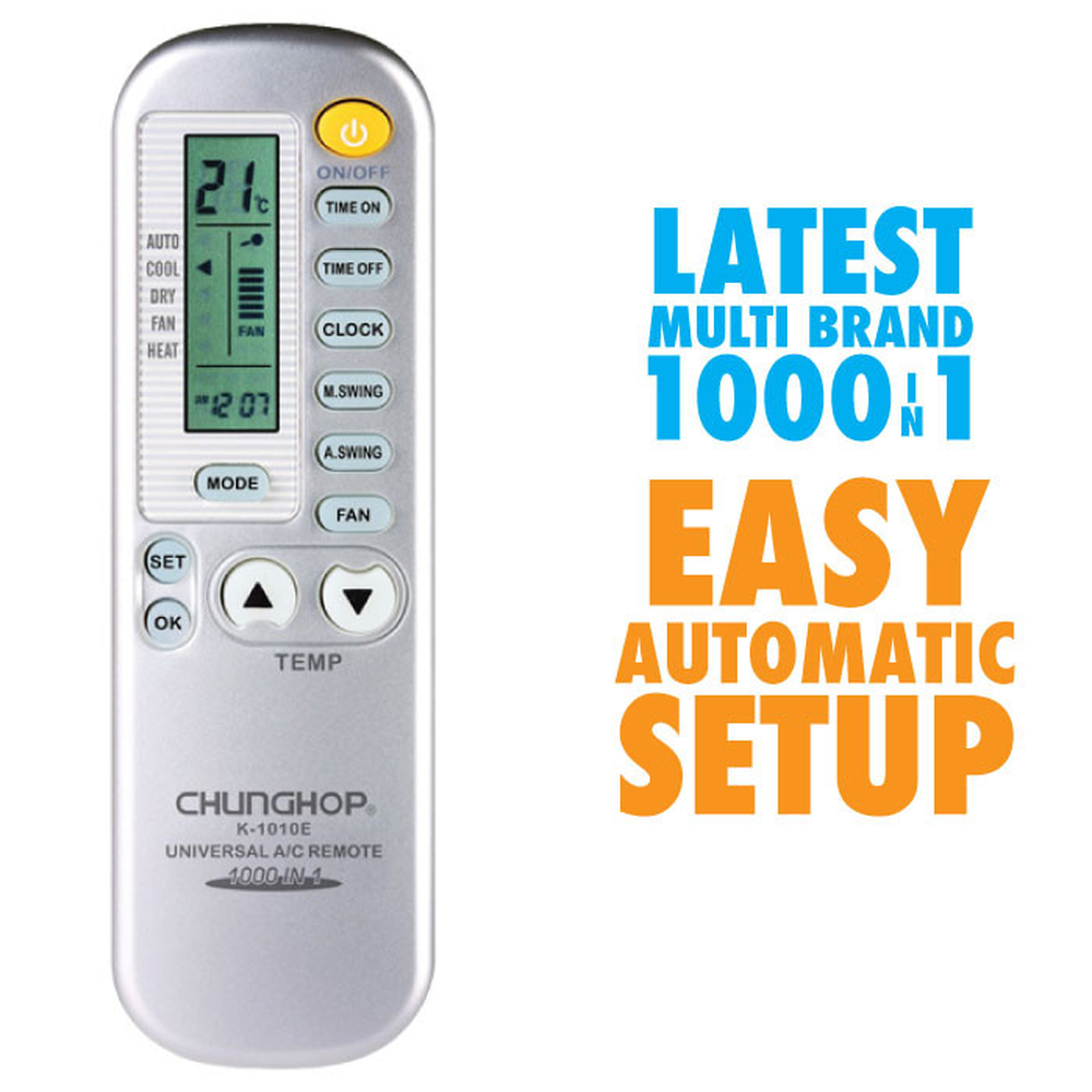 Chunghop AC Remote Control Air Conditioner Compatible with OLYMPUS and More — image 3