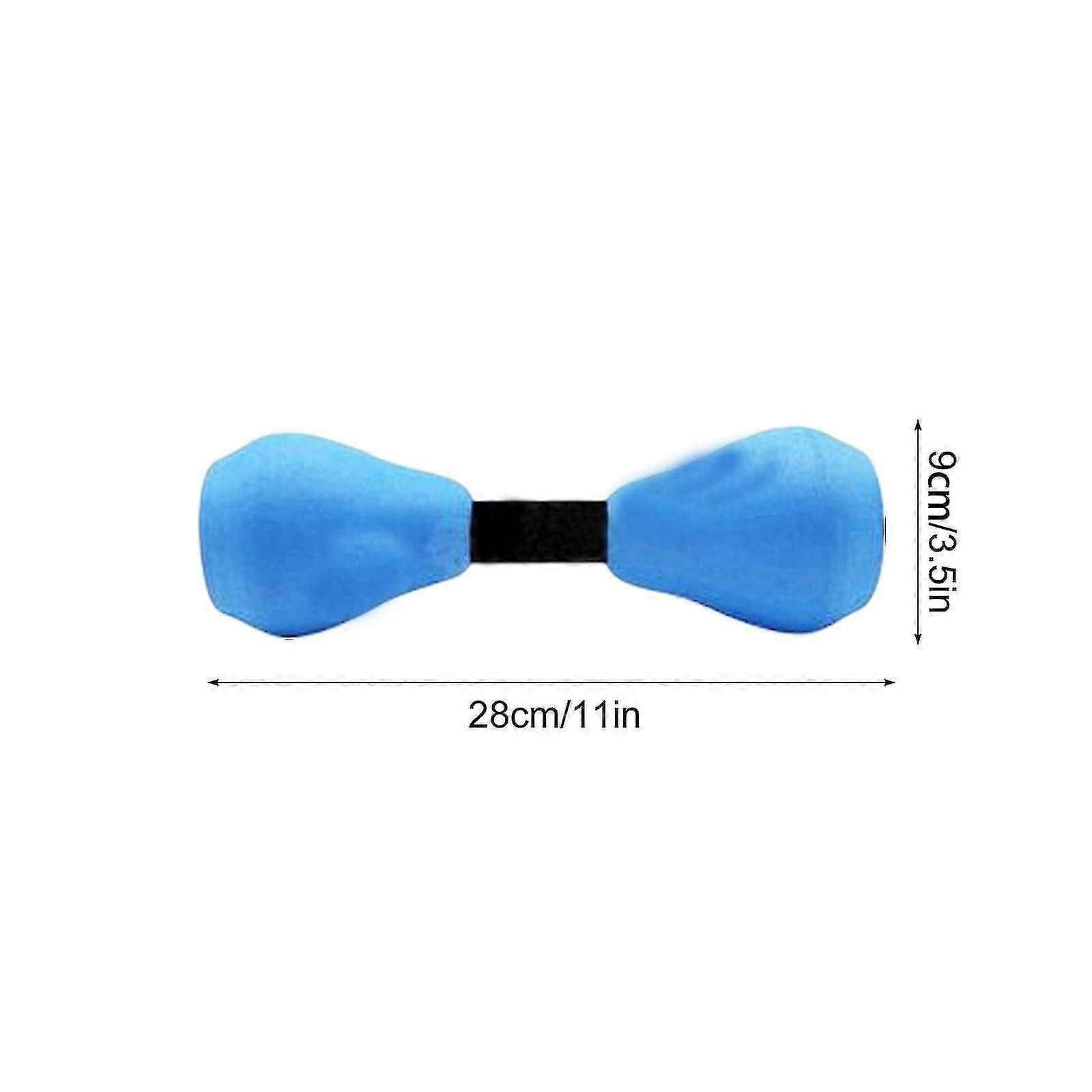 2PCS EVA Water Dumbbells Aquatic Exercise Foam Barbells for Water Aerobics Pool Resistance Fitness Training - Blue โ image 2