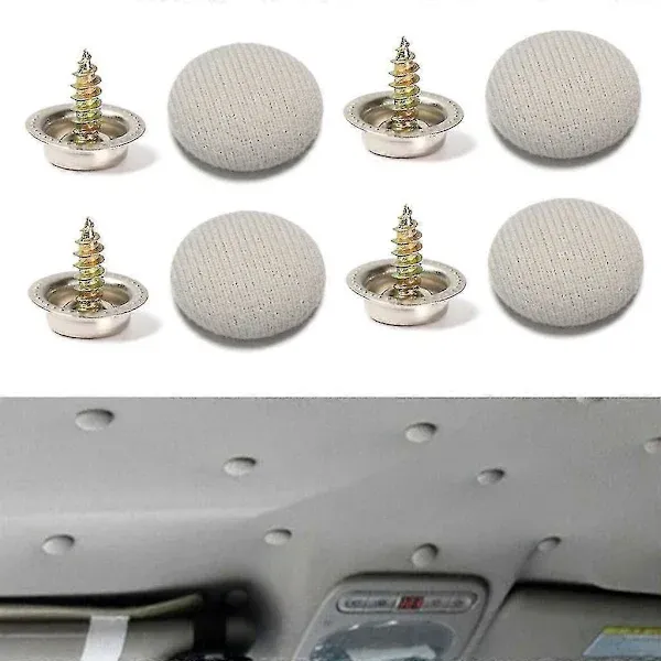 Durable High Quality Replacement Car Headlining Buckles Fastener Clips Auto Fixing Repair Buttons, Made of Steel โ image 2