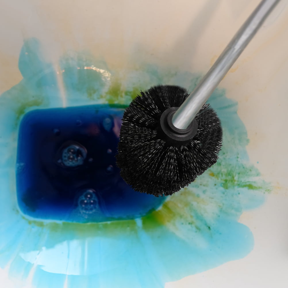 5 Pcs Brush Head Toilet Eco Refills Scrubber Heads Brushes Bowl Black โ image 3