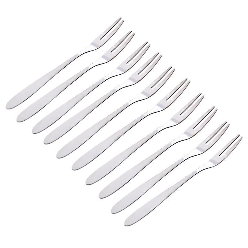 20-piece Appetizer Dessert Forks, Stainless Steel Mini Salad Fruit Fork Tasting Forks Cocktail Fork