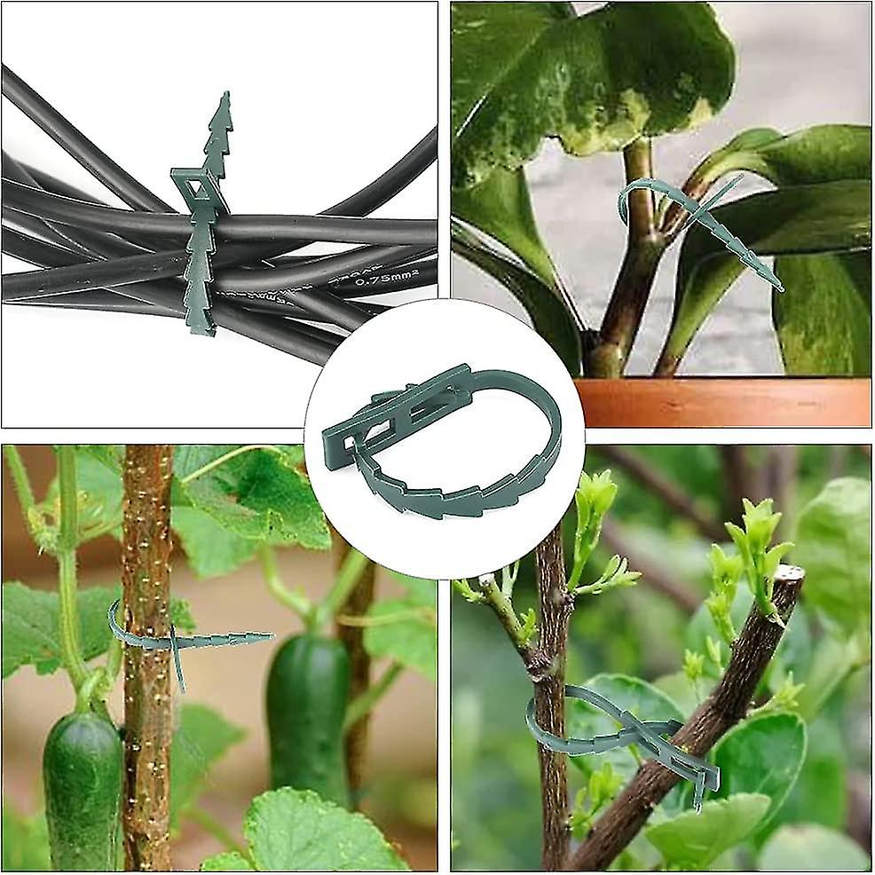 13.5 cm Adjustable Plant Ties, 200 Pcs Flexible Plant Wire Ties Plastic Garden Ties for Plant Support โ image 5