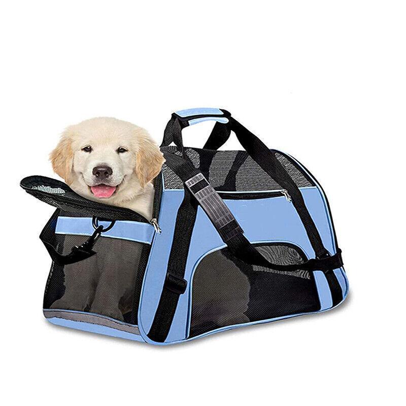 Pet Carrier Bag Portable Large Cat Dog Comfort Tote Travel Bag Airline Approved - Green — image 5