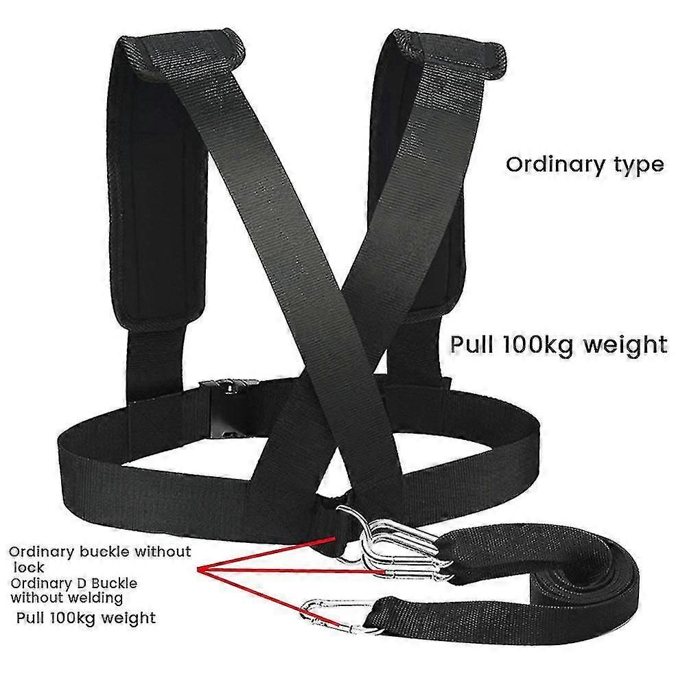 Fitness Equipment Shoulder Harness Gym Pull Sled Drag Speed Weight Training Workout Strap Sport Accessory โ image 2