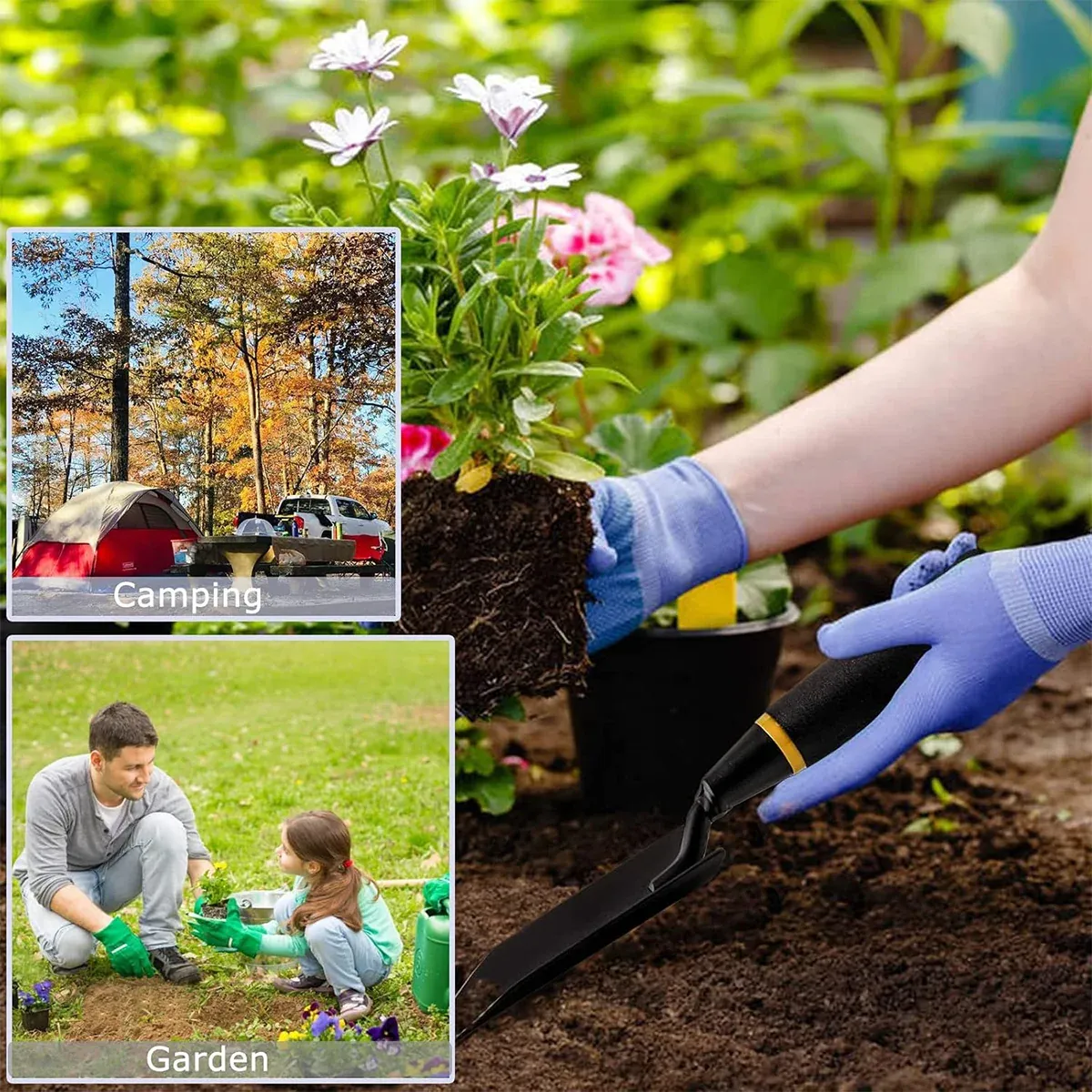 Garden Shovel Gardening Tool for Garden Flower Planting Durable Rust Resistant — image 5