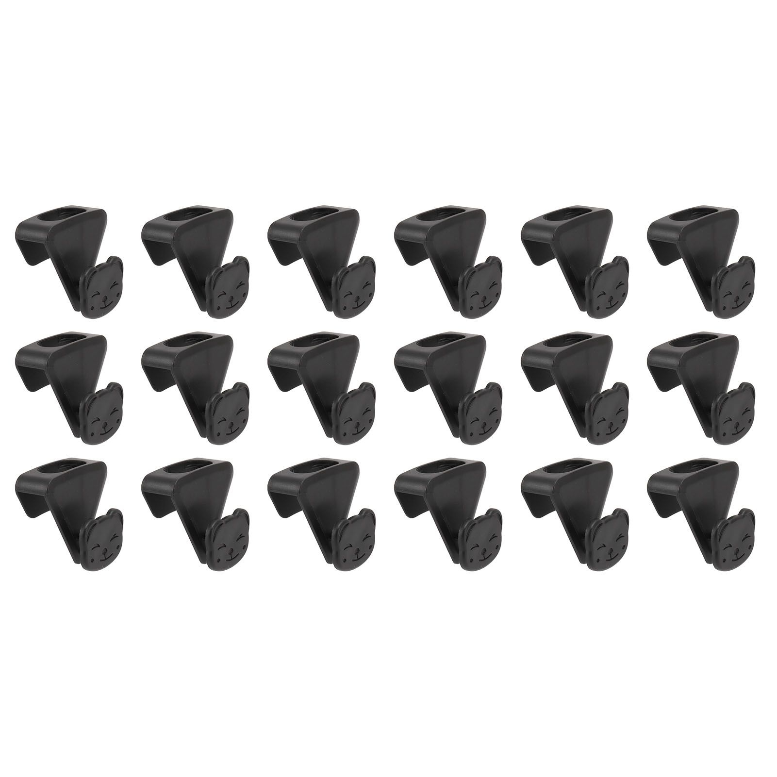18 Pcs Clothes Hanger Connector Hook Space Saving Strong Bearing Hanger Extender for Closet Wardrobe Cartoon Style — image 4