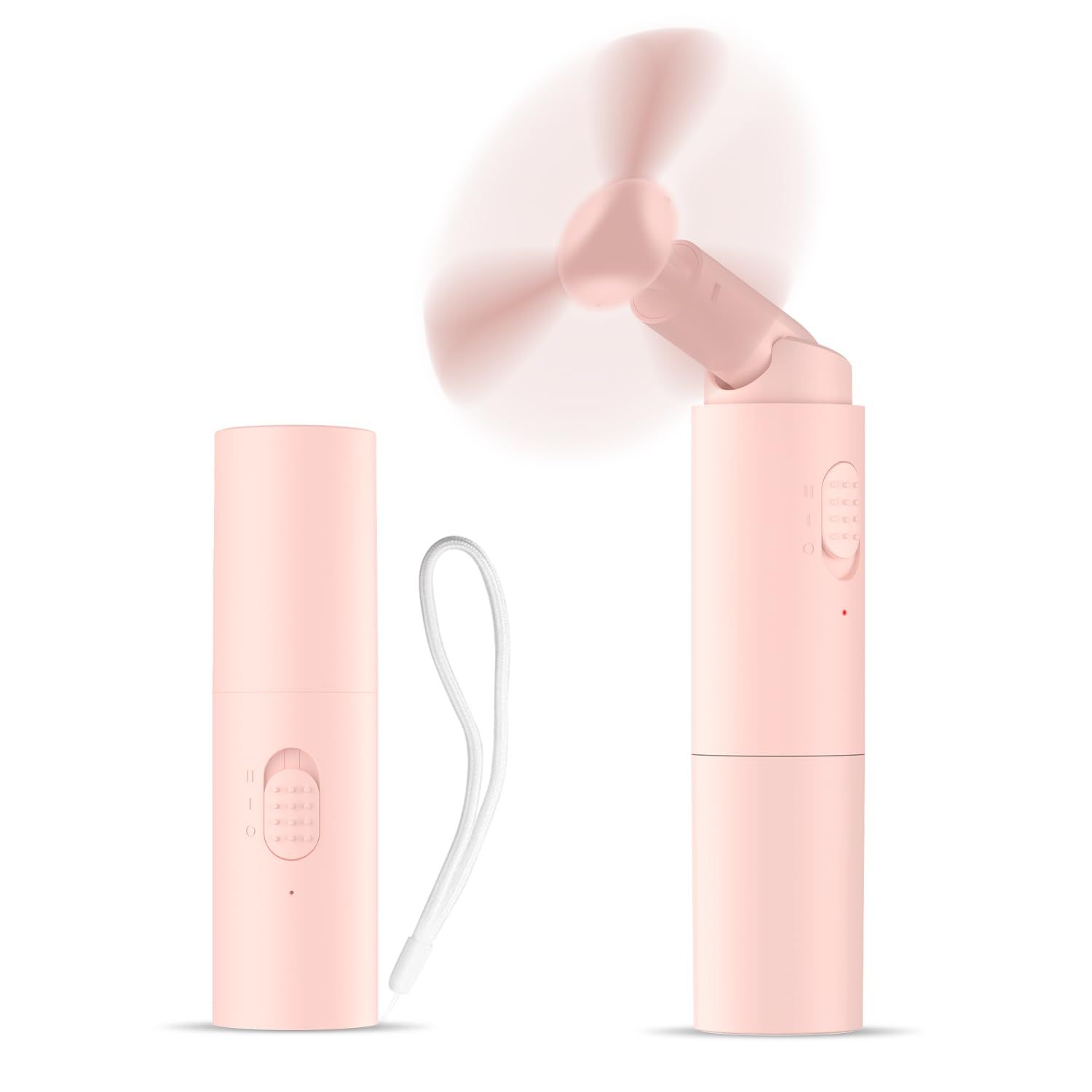 Handheld Fan Rechargeable, Mini Portable Fan Small Hand Fan