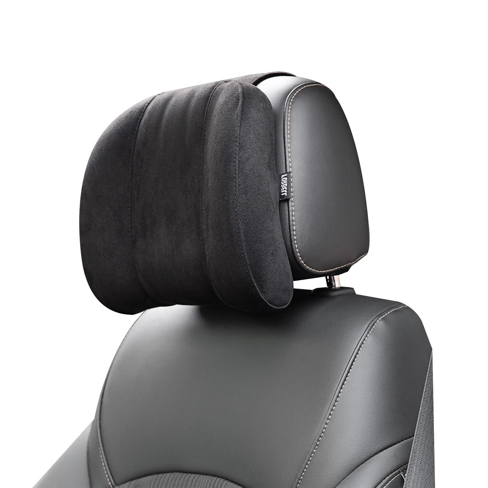 Car headrest neck pillow accessories pillow memory cotton car accessories headrest pillow for car suede, Made of Fabric