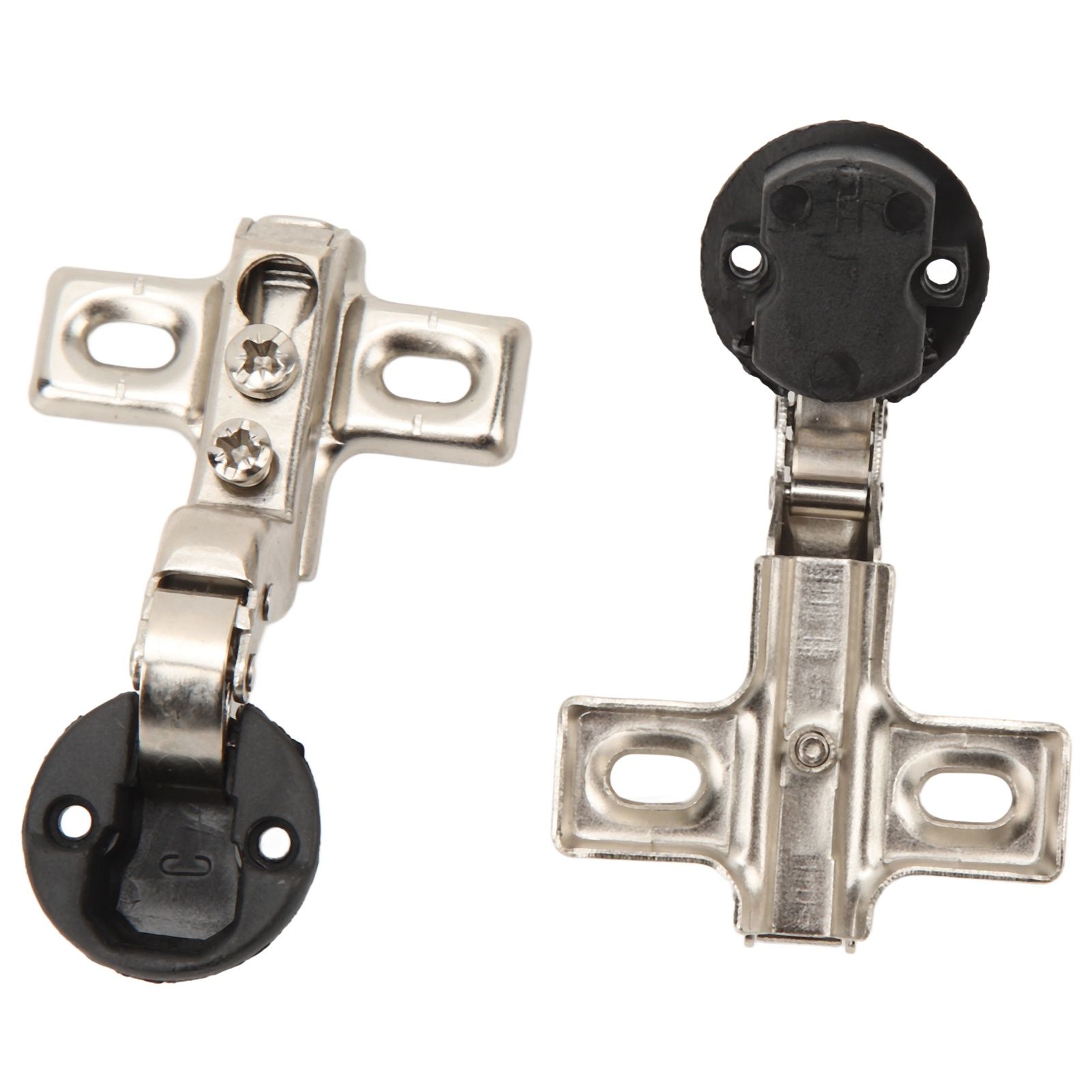 2pcs 26mm Hole Glass Hinge Mini Cabinet Hinge For Cabinet Glass Door โ image 3
