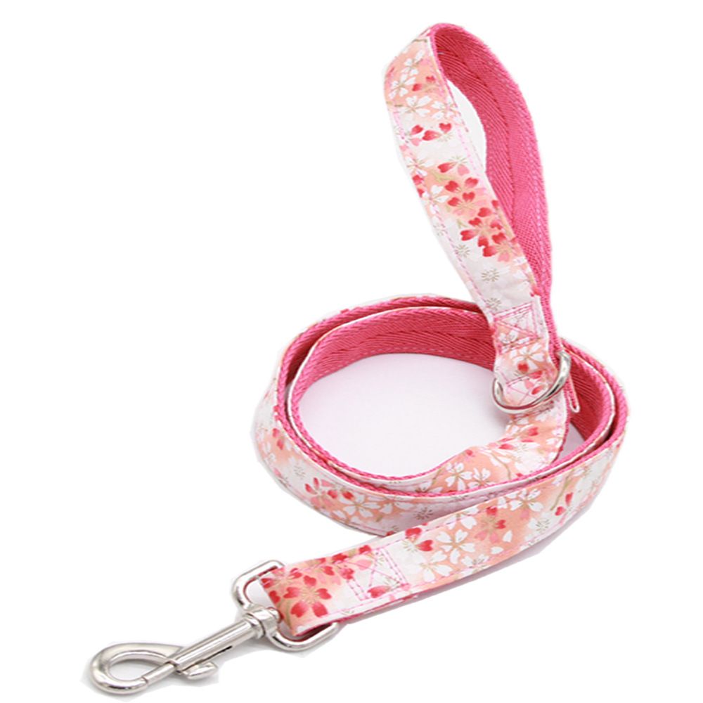 dadugo Dog Leash Nylon 1.2m Small Red Large-WIDTH 2.5cm — image 2