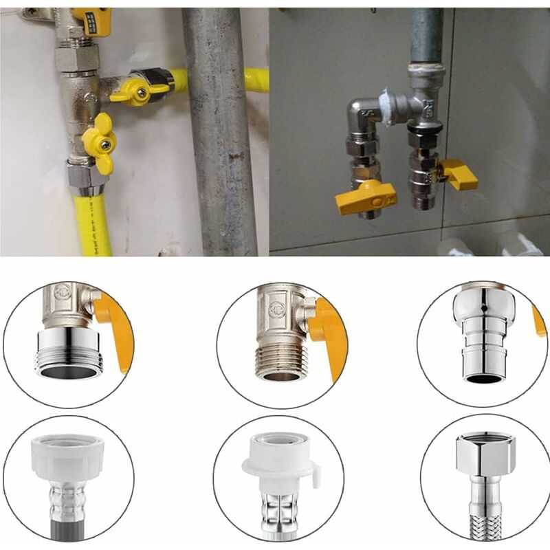 Brass Three Way Shower Valve — image 3