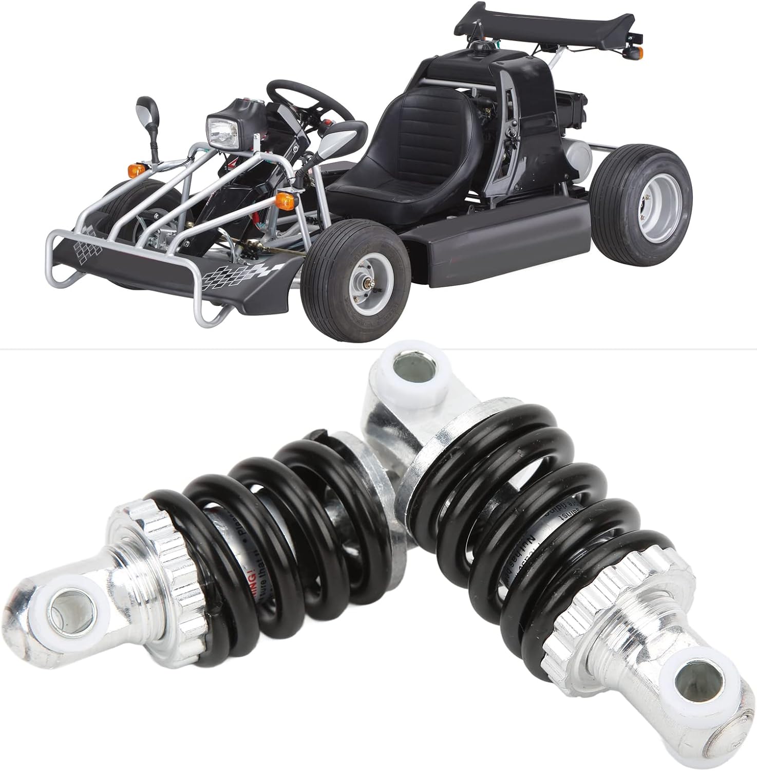 Shock absorber - 90 mm rear shock absorber - Suspension springs - 2 pieces - 400 lbs - Shock absorber springs - Dampers - Rear shock absorber - Suitable for — image 3