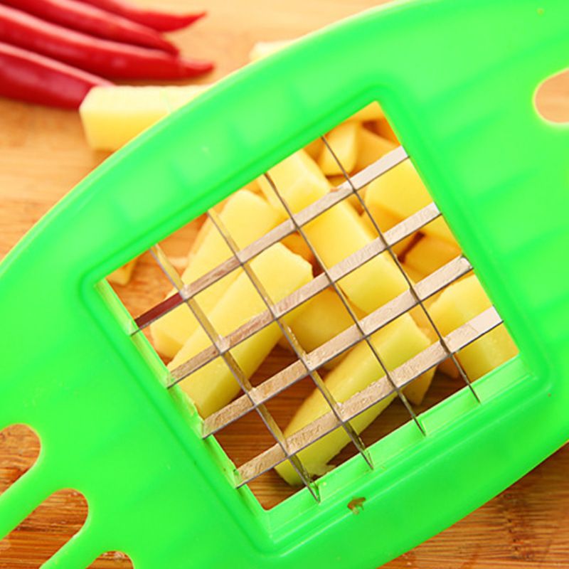 3pc Potato Fries Cutter Machine, Potato Cutter for French Fries, Multi- Purpose Stainless Steel Carrot Vegetable Potato — image 5