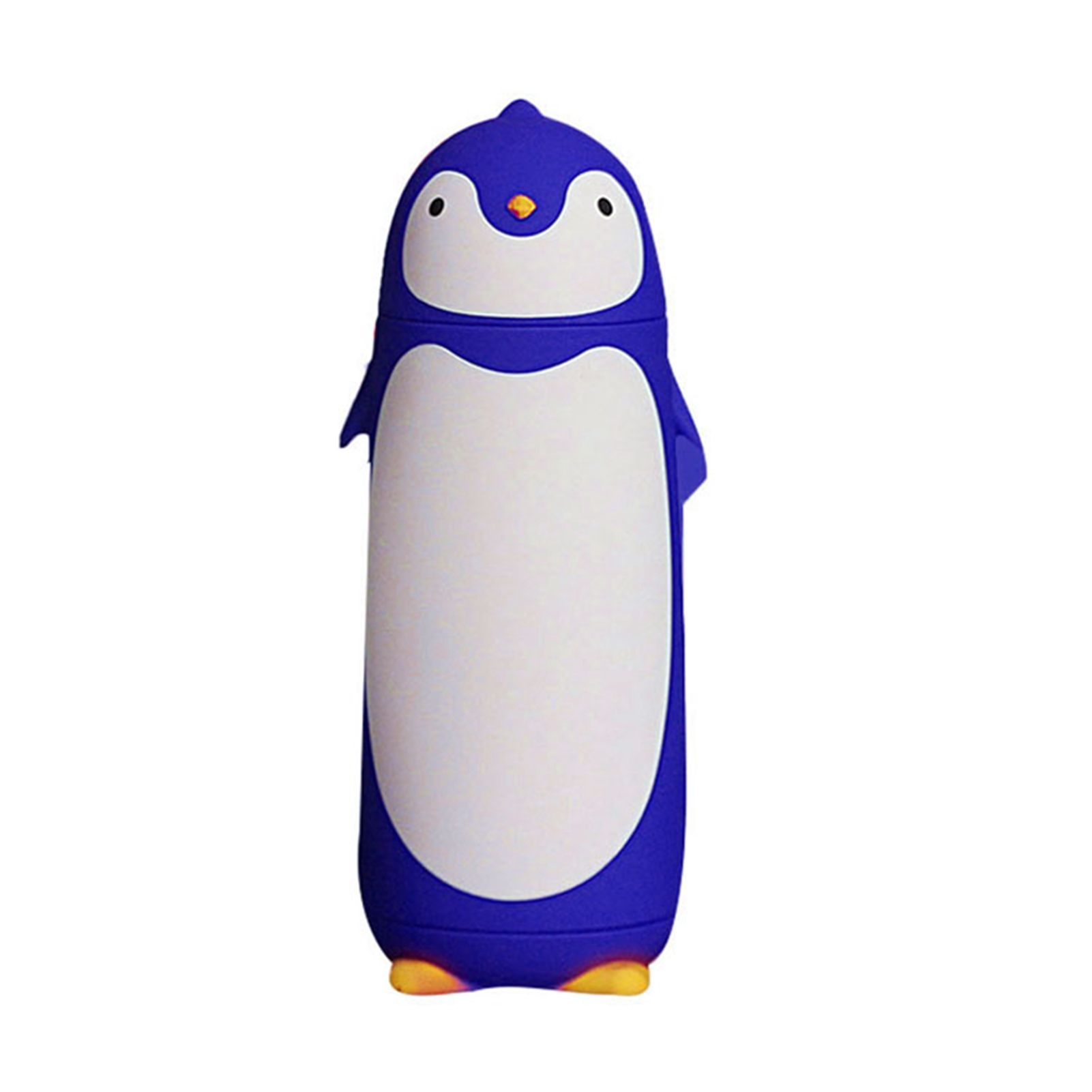Water Bottle Penguin Design Heat Insulation 300ml Portable Water Cup for Outdoor Blue — image 4