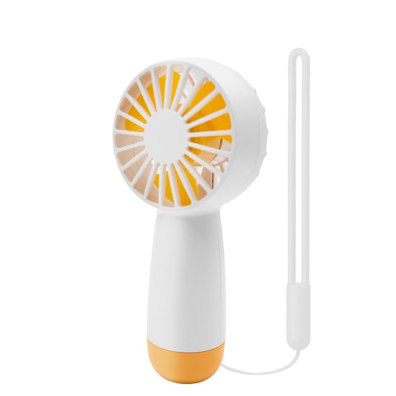 Mini Portable Fan, Handheld Personal Small Fan USB Rechargeable, 3-speed Powerful small fan, Lightweight Fan for Office
