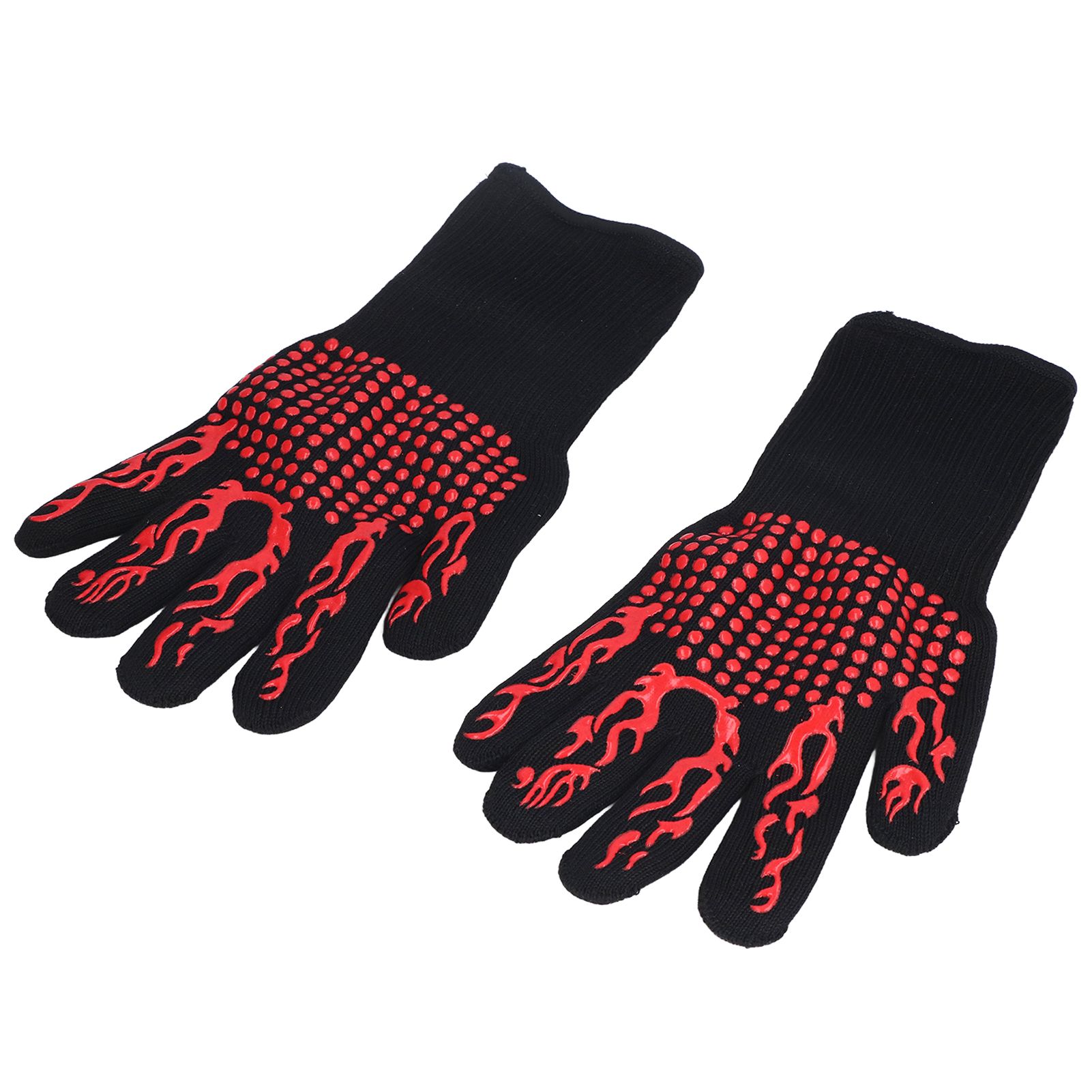 800 ℃ Heat Resistant Gloves Washable Insulation Fireproof Gloves for Outdoor BBQ Grilling — image 2