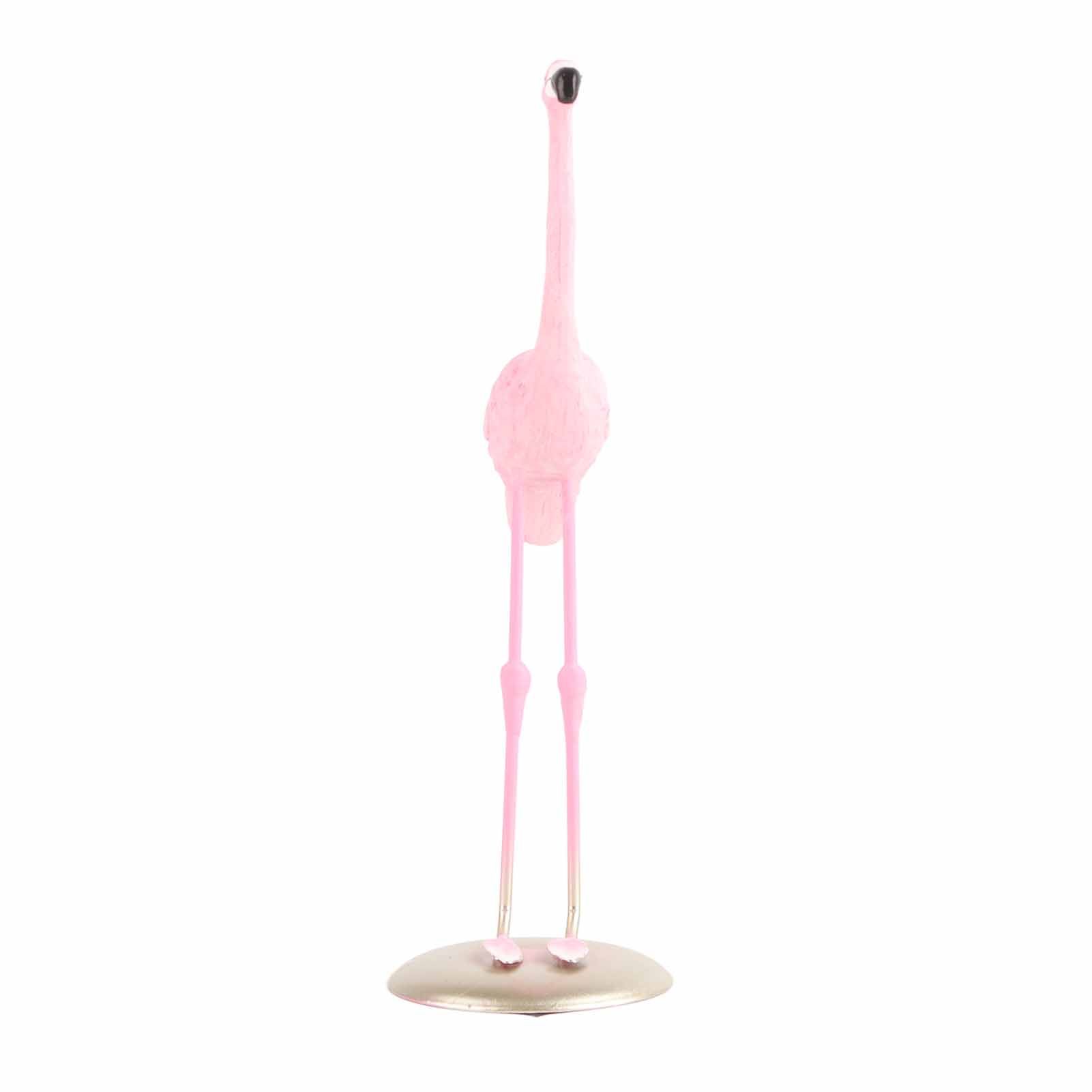 Cute Resin Pink Flamingo Ornament Tabletop Decoration Living Room Decoration Cake Decor โ image 4