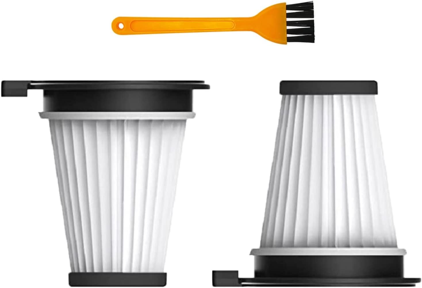 2 Pack Hepa Filter Replacement For Wyze Cordless Vacuum Cleaner Accessories Parts with Cleaning Brush