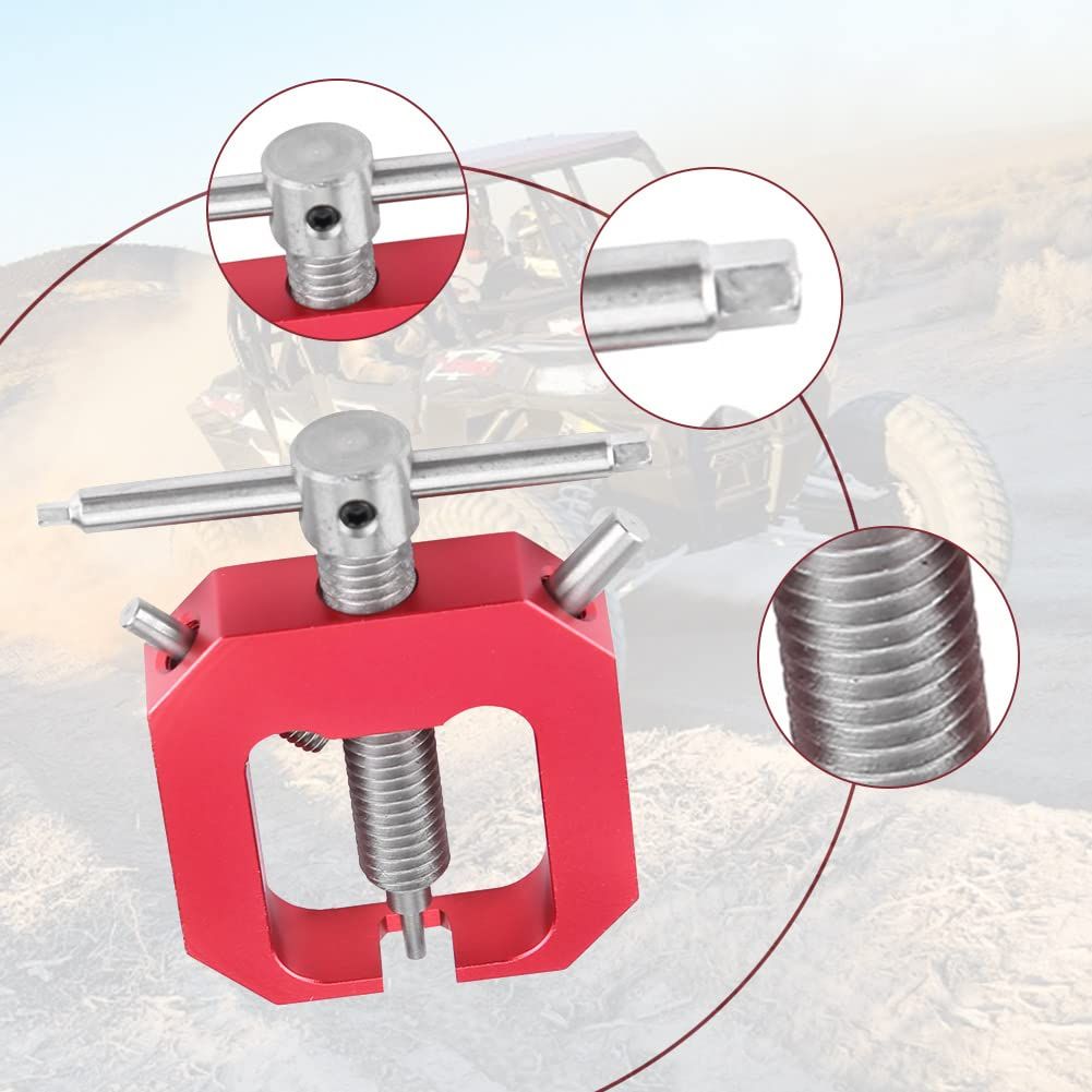 Motor Gear Puller, Motor Pinion Gear Puller Remover Tools Set Motor Pinion Parts(Red) Rc Motor Mount Rc Motor Pinion Puller โ image 2