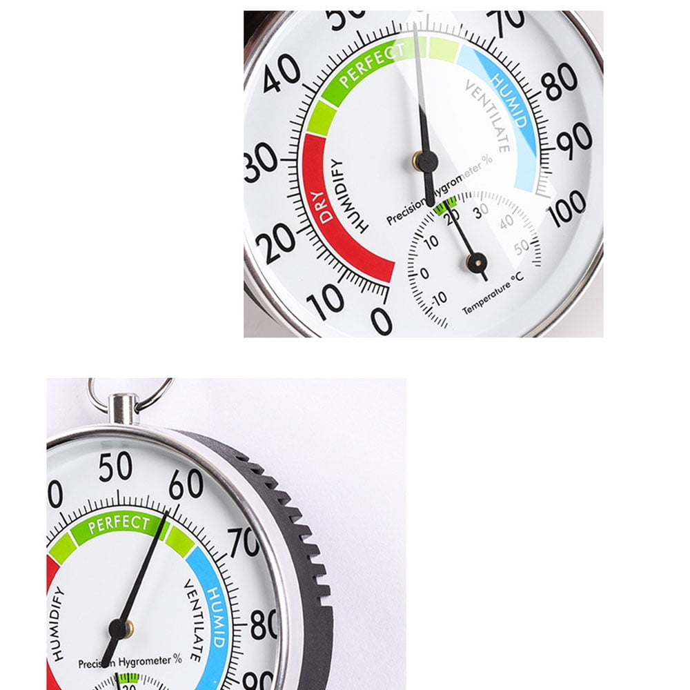 Thermometer and Hygrometer - Ideal Greenhouse Thermometer and Humidity Meter To Monitor Maximum and Minimum Temperatures and Humidity Easily Wall Mounted — image 6