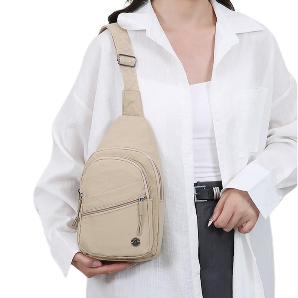 Sling Bag for Women Sling Backpack Chest Daypack Crossbody Bag - Khaki โ image 5
