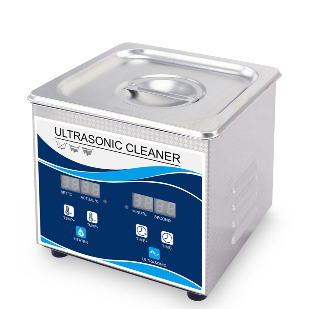 1.3L Digital Ultrasonic Cleaner Jewelry Ultra Sonic Bath Degas Parts Cleaning — image 2