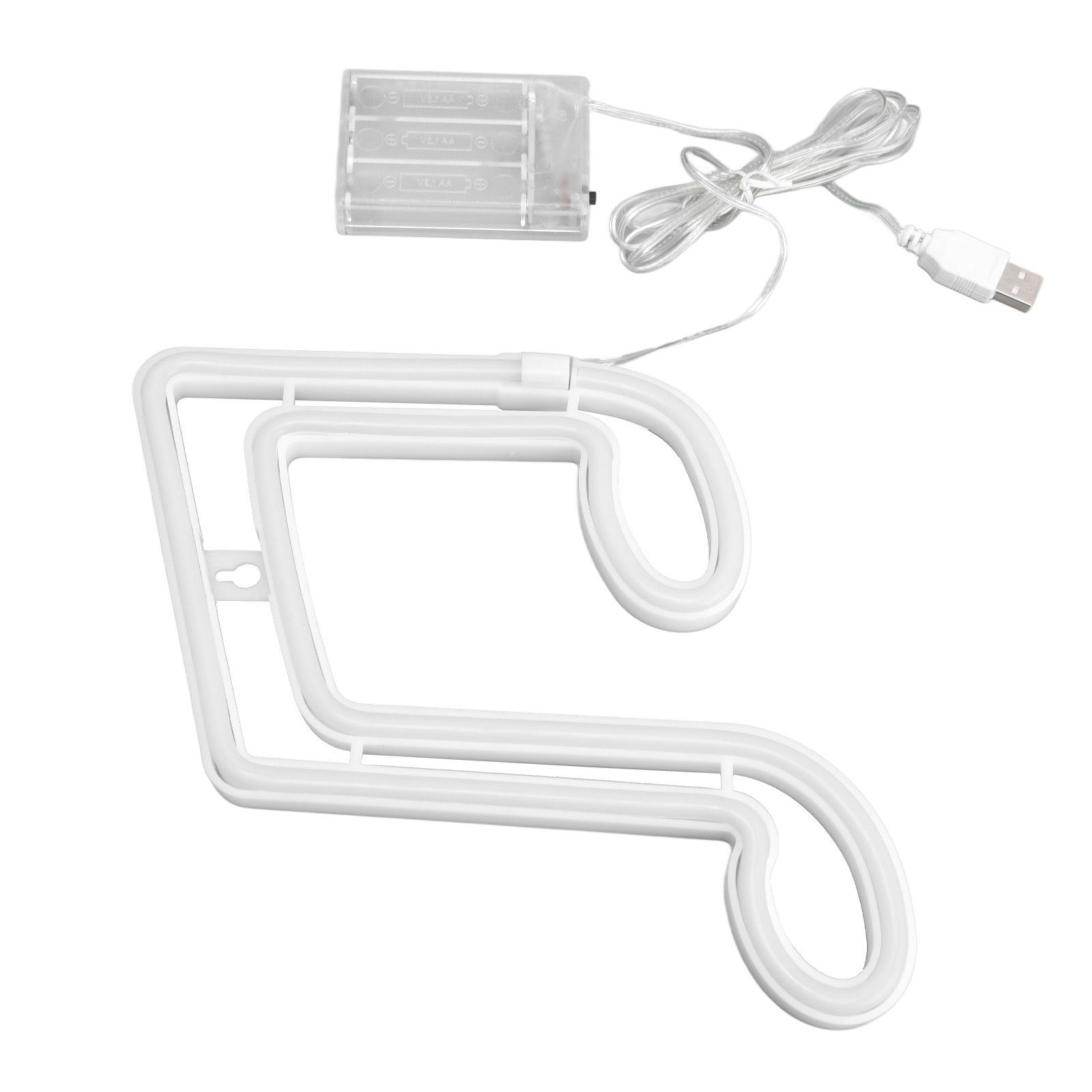 LED Neon Light Music Note Neon Night Light Concert Wall Lamp Party Wall Hanging Neon LampPink Light — image 6