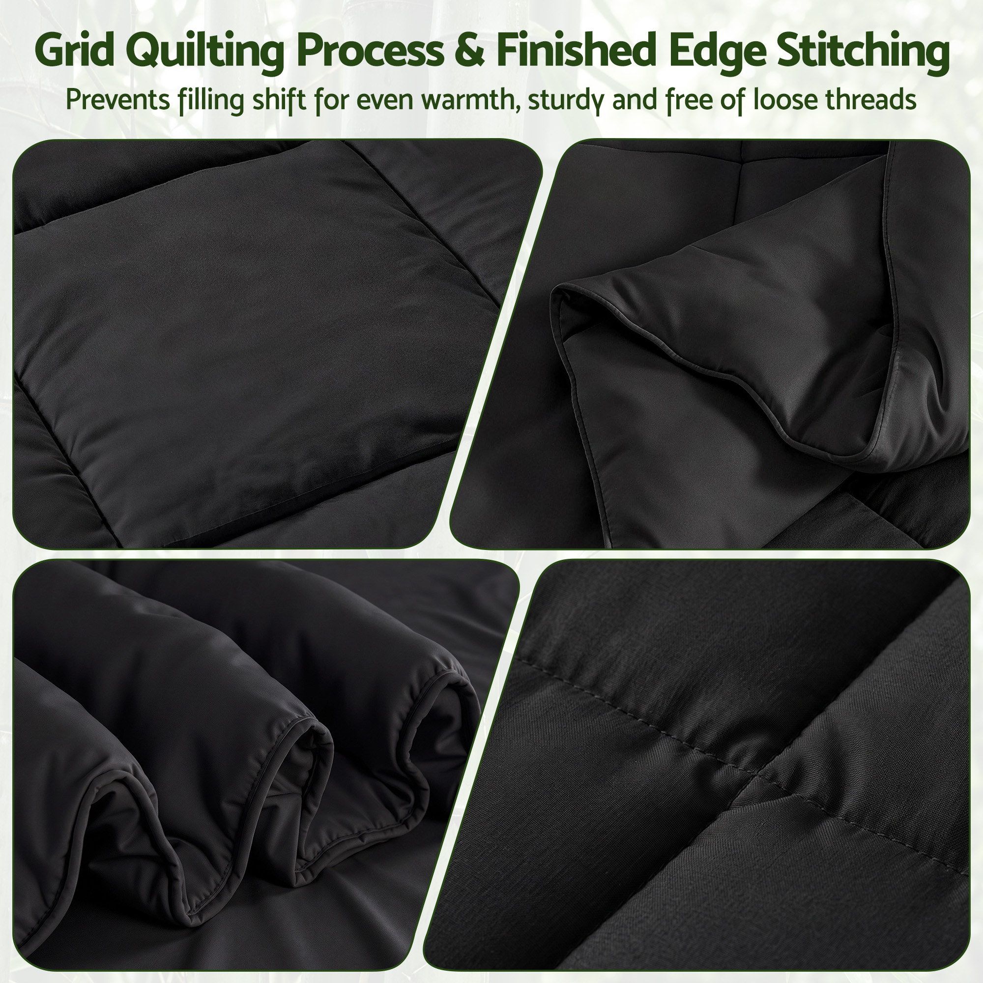 Giselle 200GSM Bamboo Microfibre Super King Quilt Lightweight All Season Doona โ image 6