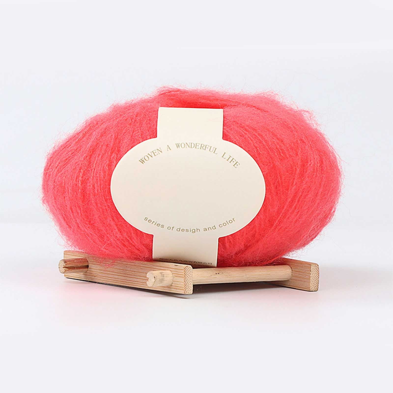 Clearance! Boovnll Mohair Yarn, Soft Yarn for Crocheting, Hand Knitting Hats, Sweater, Scarves, Crafts, Home Decorations, DIY Kids Toys, Yarn 10 โ image 5