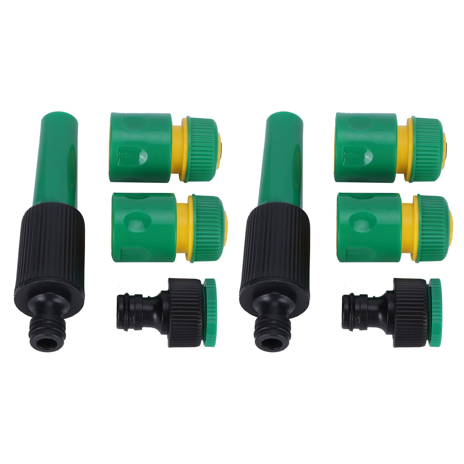 2 Set G1/2 Hose Pipe Water Sprayer Connector Set Water Watering Garden Irrigation Fitting — image 2