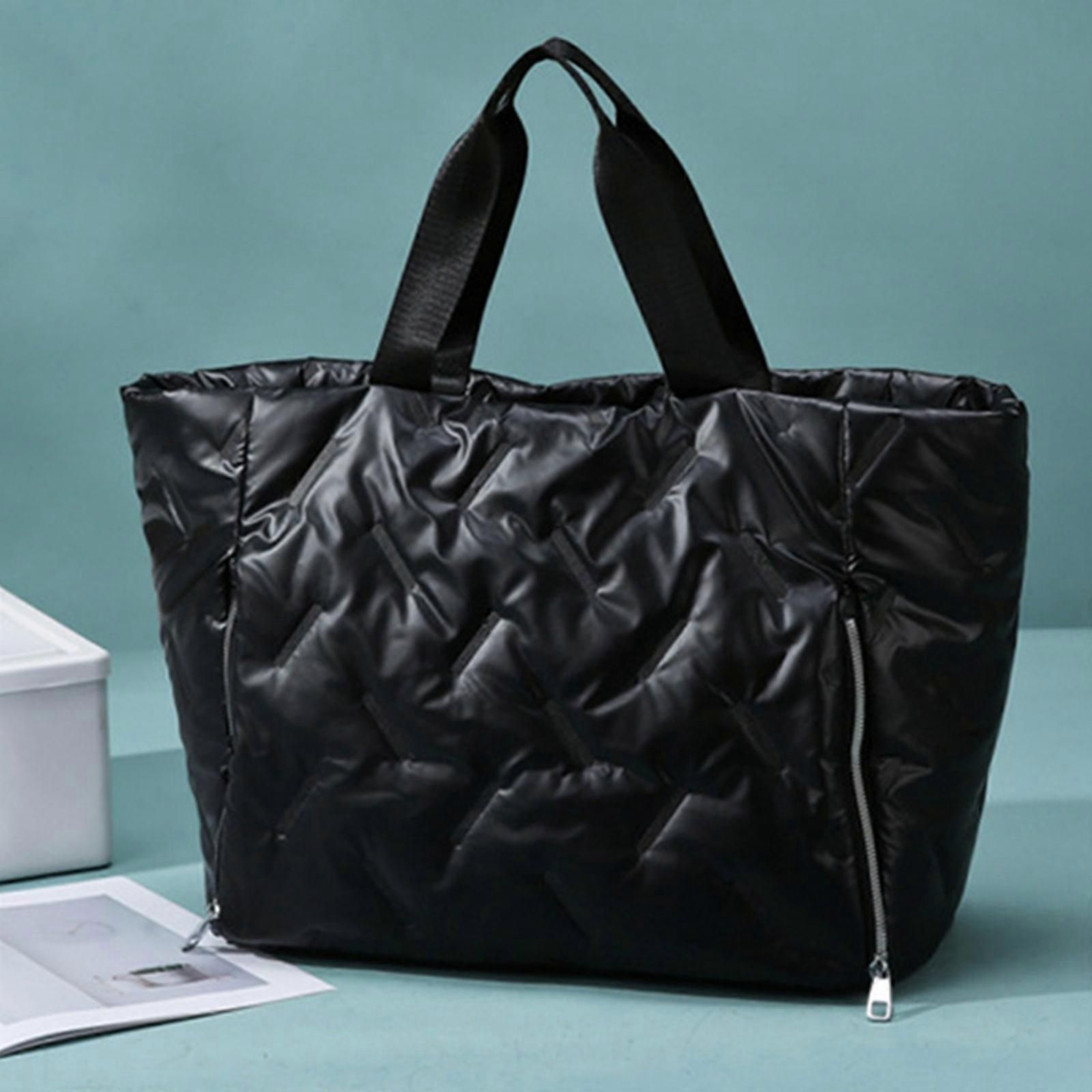 Large Gym Bag Polyester Sports Travel Bag - White โ image 5