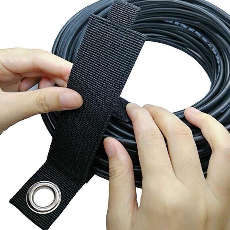 3X Organizer Cord Holder Heavy Duty Cable Storage Straps Extension 6 Sizes - 25*184mm โ image 6