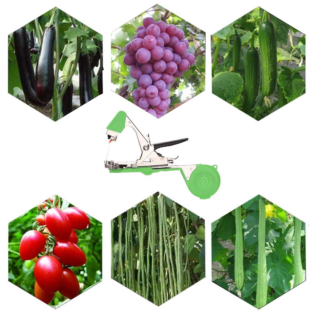 Garden Plant Tying Machine Branch Tape Tool for Vine, Tomato, Cucumber, Grape & Floral Support | Heavy-Duty Handheld Plant Binder with Durable Tape & Ergonomic — image 5