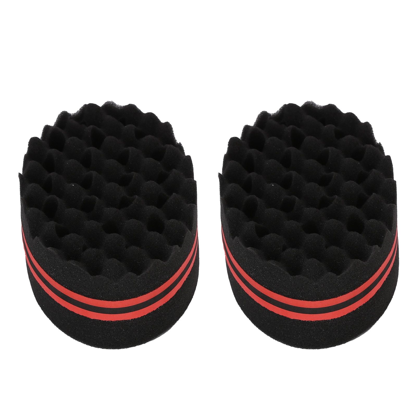 2PCS Double Sided Hair Curl Sponge 22 Hole Wavy Hair Sponge Brush Styling Tools for Home Salon โ image 5