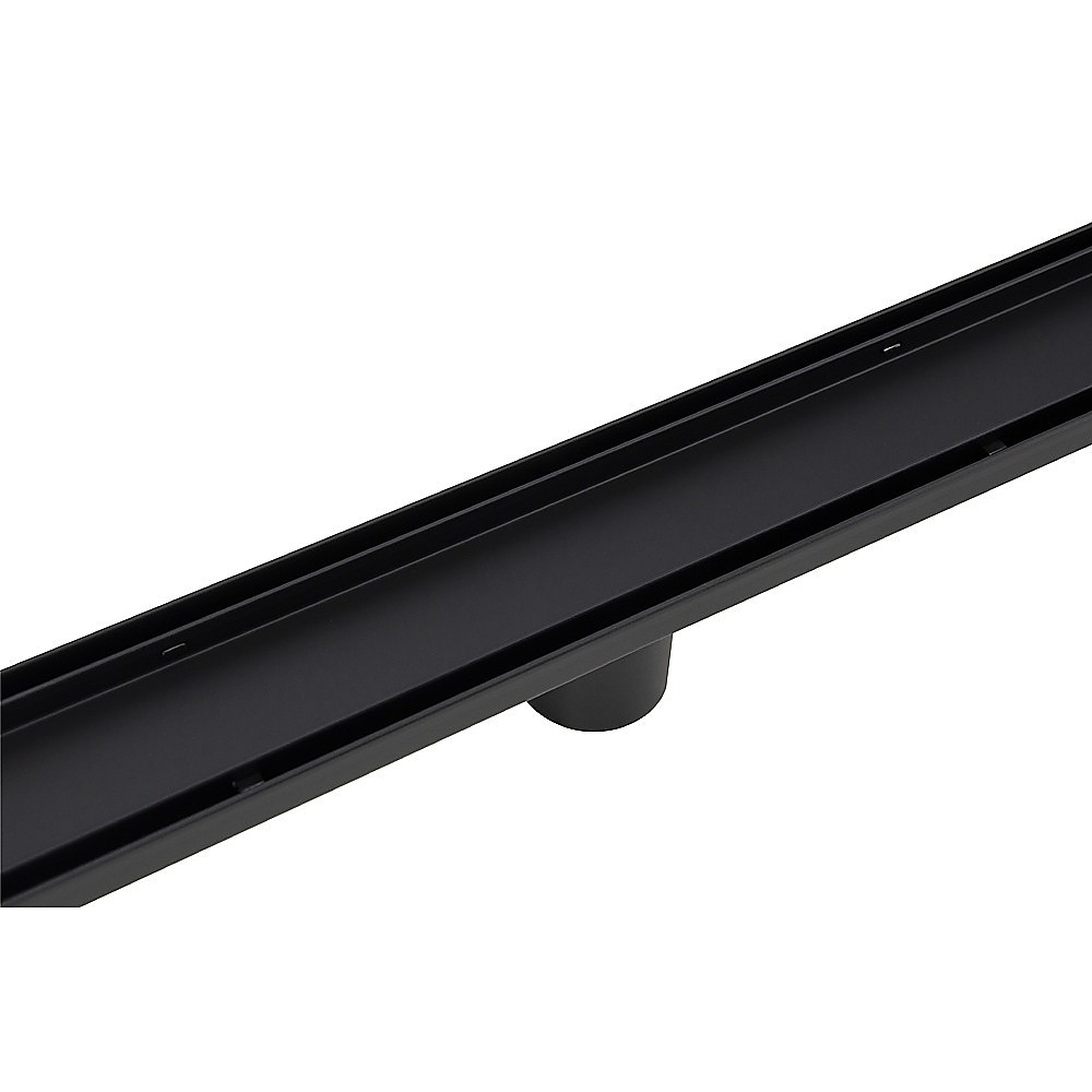 1200mm Tile Insert Bathroom Shower Black Grate Drain w/Centre outlet Floor Waste โ image 6