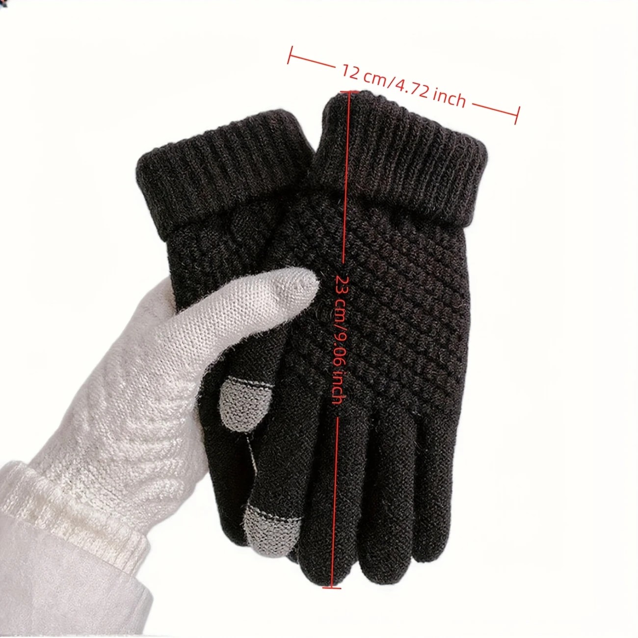 Unisex Winter Gloves - Thermal, Thickened, Waterproof, Windproof, Touchscreen Compatible — image 4