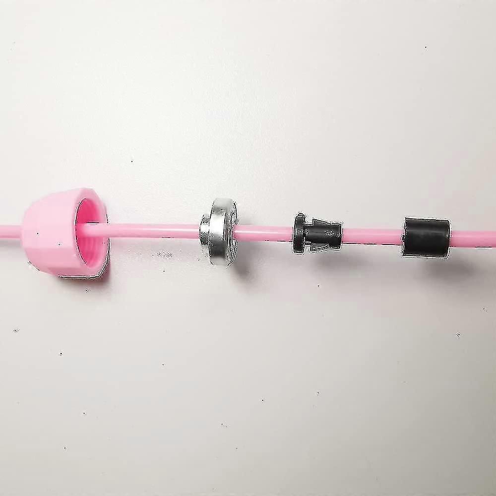Jump Rope,Ropeless Jump Ropes For Fitness,skipping Rope For Wellness Beginners,adults Workout - Pink — image 3