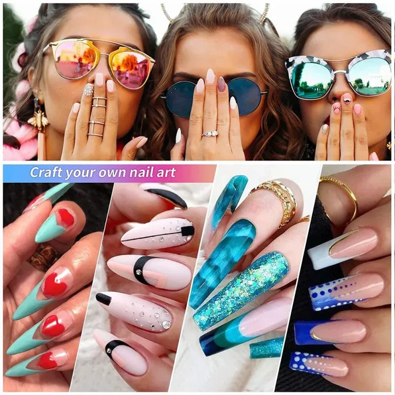 Kolinsky Acrylic Nail Art Brush Manicure Powder Professional Tools Size 2-18 - 6# — image 5