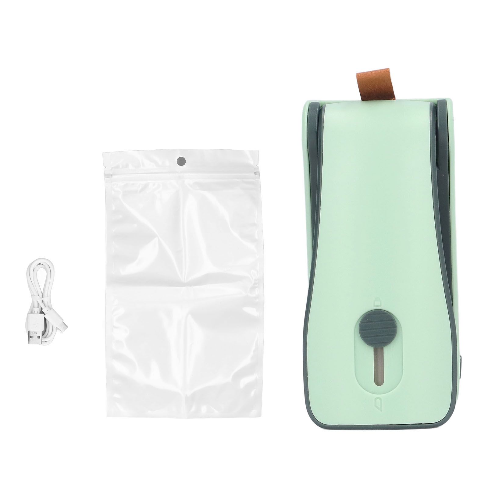 Mini Food Sealer Small Handheld Bottom Magnetic Design USB Charging Quick Sealing Food Sealer Machine